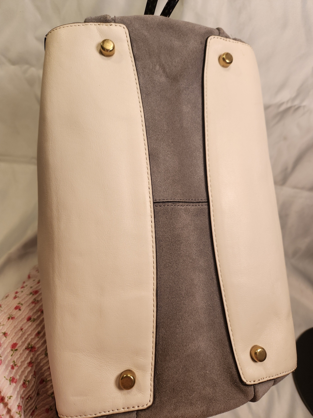 Coach Harmony 1941 Hobo in Colorblock with Snakeskin Detail - Picture 7 of 14